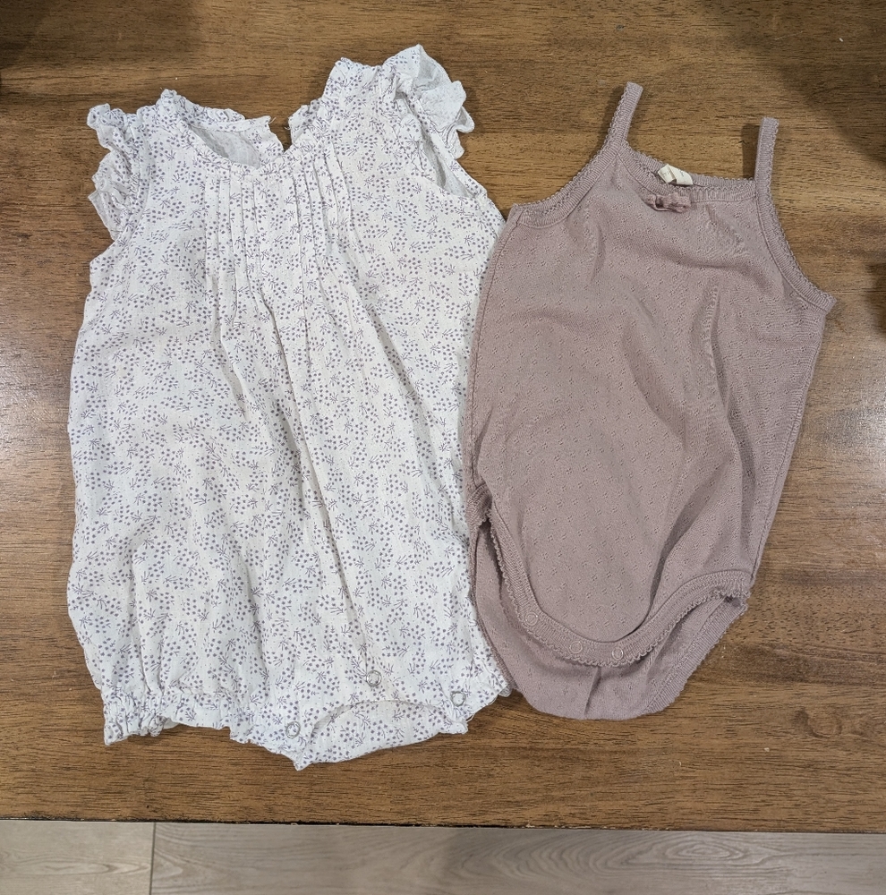 Bundle - Tullabee Items - Romper And Tank Onesie